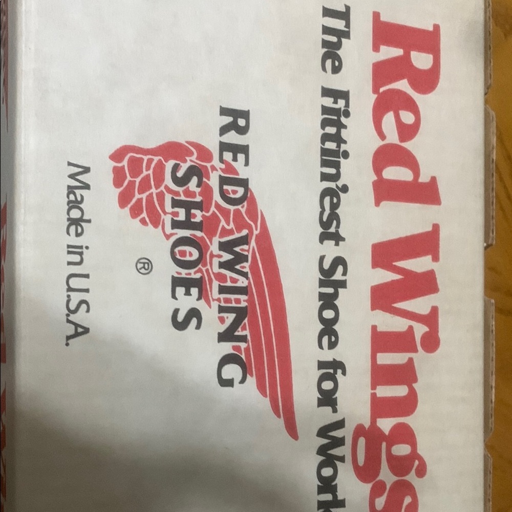 Red Wing Shoes Box